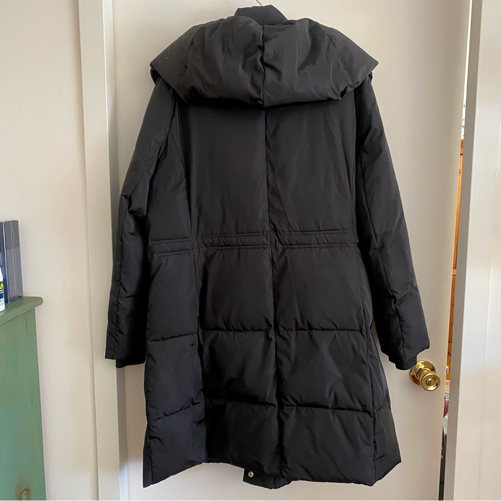 Karl Lagerfeld Women's Black Puffer Coat - Picture 6 of 8